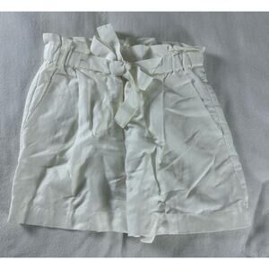 Wilfred Size 2 White Belted Shorts